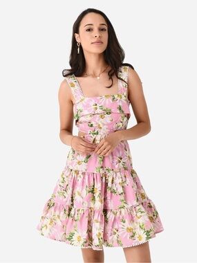 Alemais Maia Cutout Mini Dress